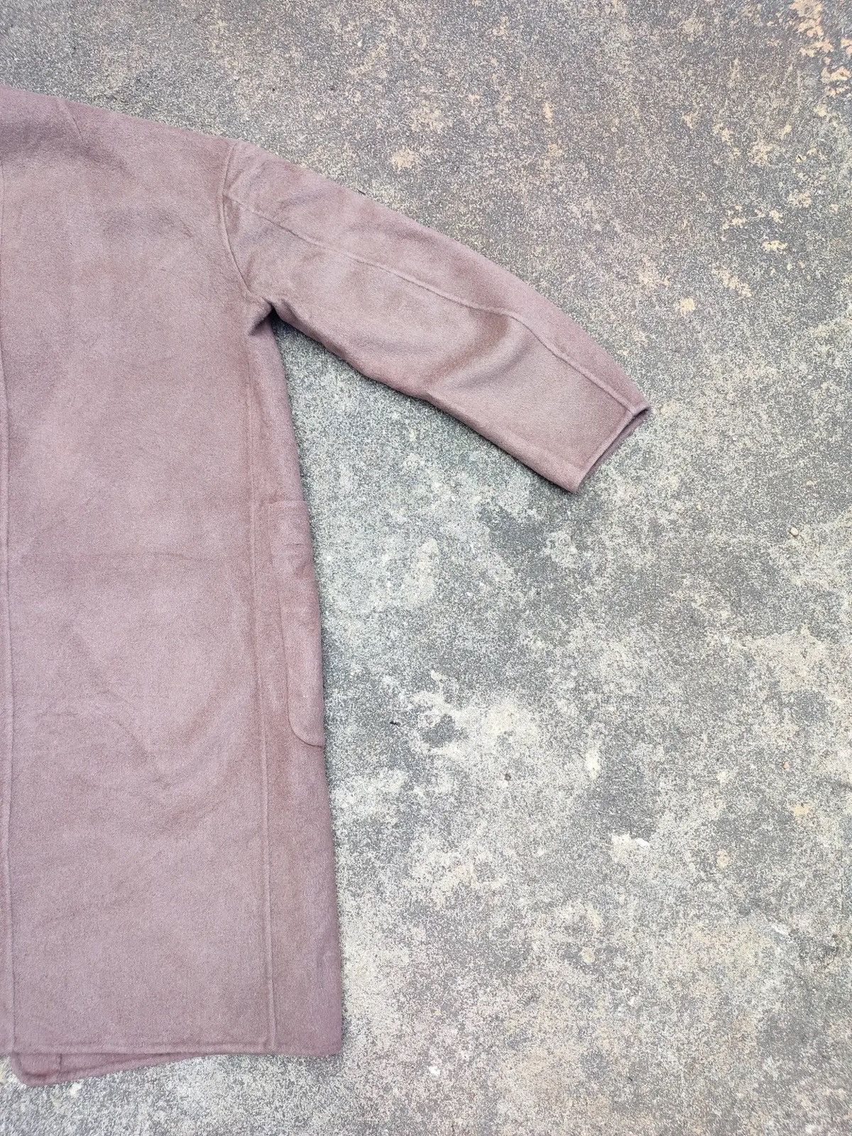 Jil Sander × Uniqlo UNIQLO +J Wool Blend Drape Coat – Brown (FW20) Size US M / EU 48-50 / 2 - 12 Thumbnail