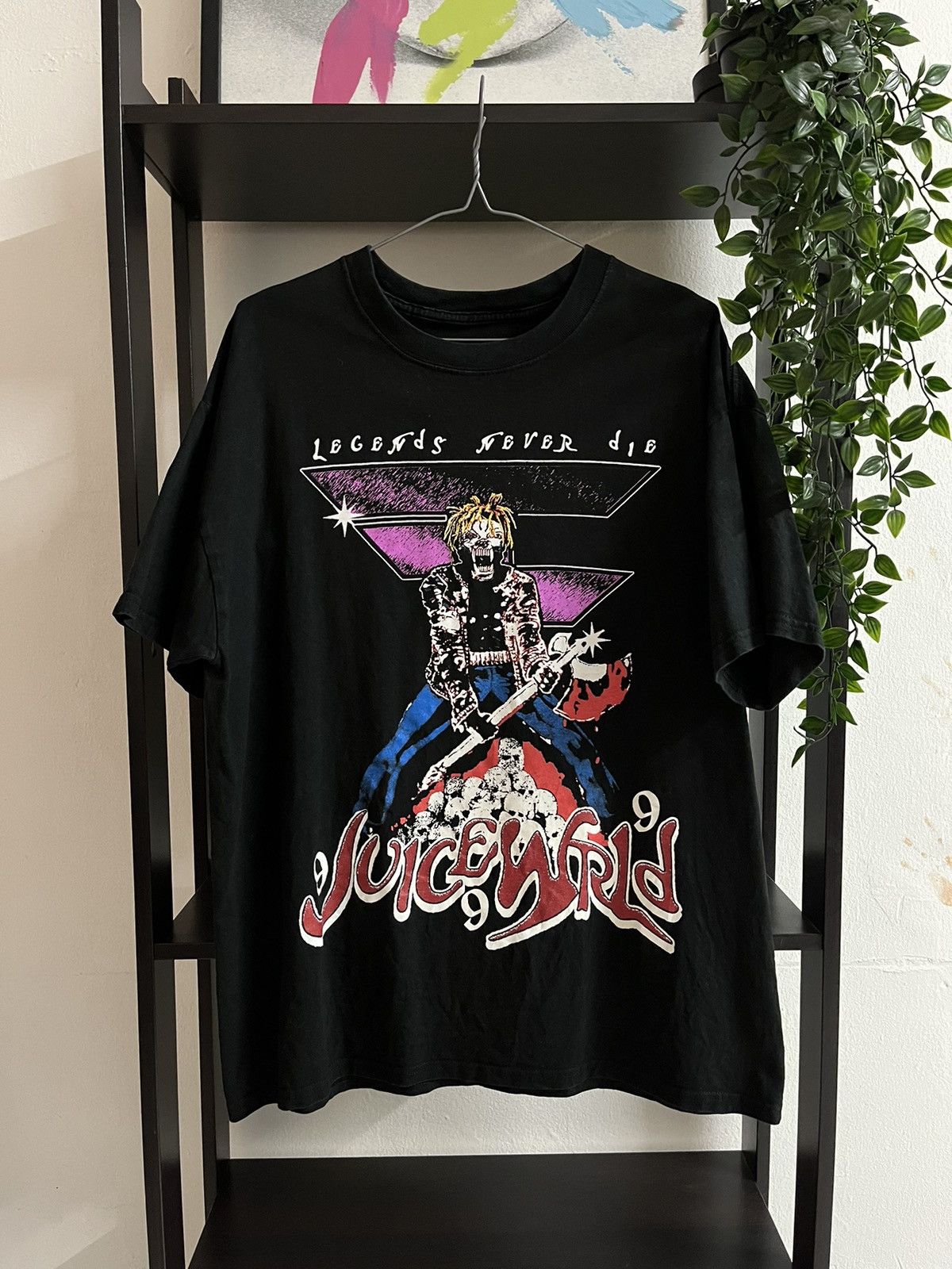 Rare 999 Club deals Juice Wrld X Faze Legends Never Die T shirt Mens Size Medium