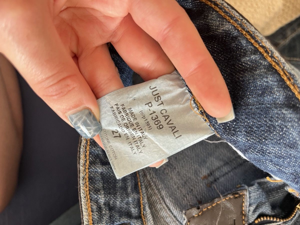 Just Cavalli Vintage Just Cavalli ITTIERRE Low Rise JeansY2K Size 27" / US 4 / IT 40 - 8 Thumbnail