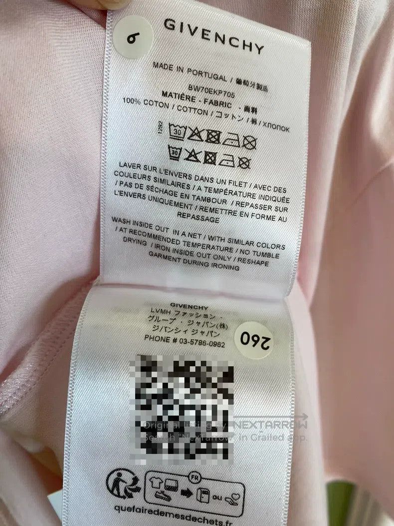 Givenchy Givenchy Pink Letter Logo Short Sleeve T-Shirt Size US M / EU 48-50 / 2 - 8 Thumbnail