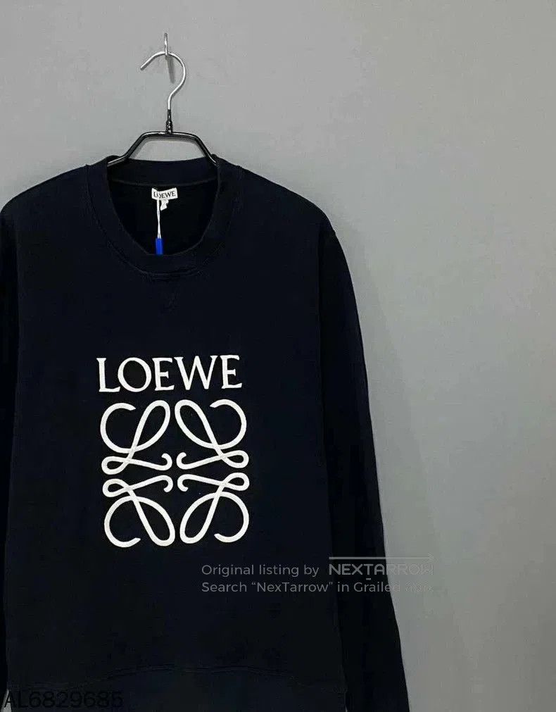 Loewe Embroidered Logo Sweatshirt LOEWE / Loewe. Size US L / EU 52-54 / 3 - 2 Thumbnail