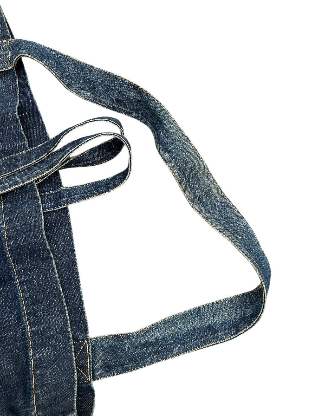 Evisu Vintage Evisu Made in Japan Denim Bag Size ONE SIZE - 11 Thumbnail