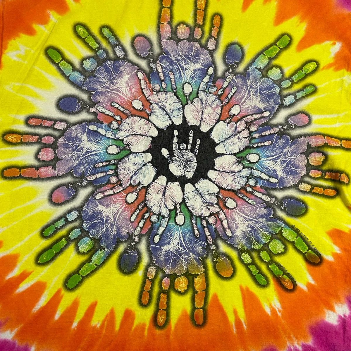Liquid Blue 90s Grateful Dead tee Jerry Garcia liquid blue men’s L Size US L / EU 52-54 / 3 - 4 Thumbnail