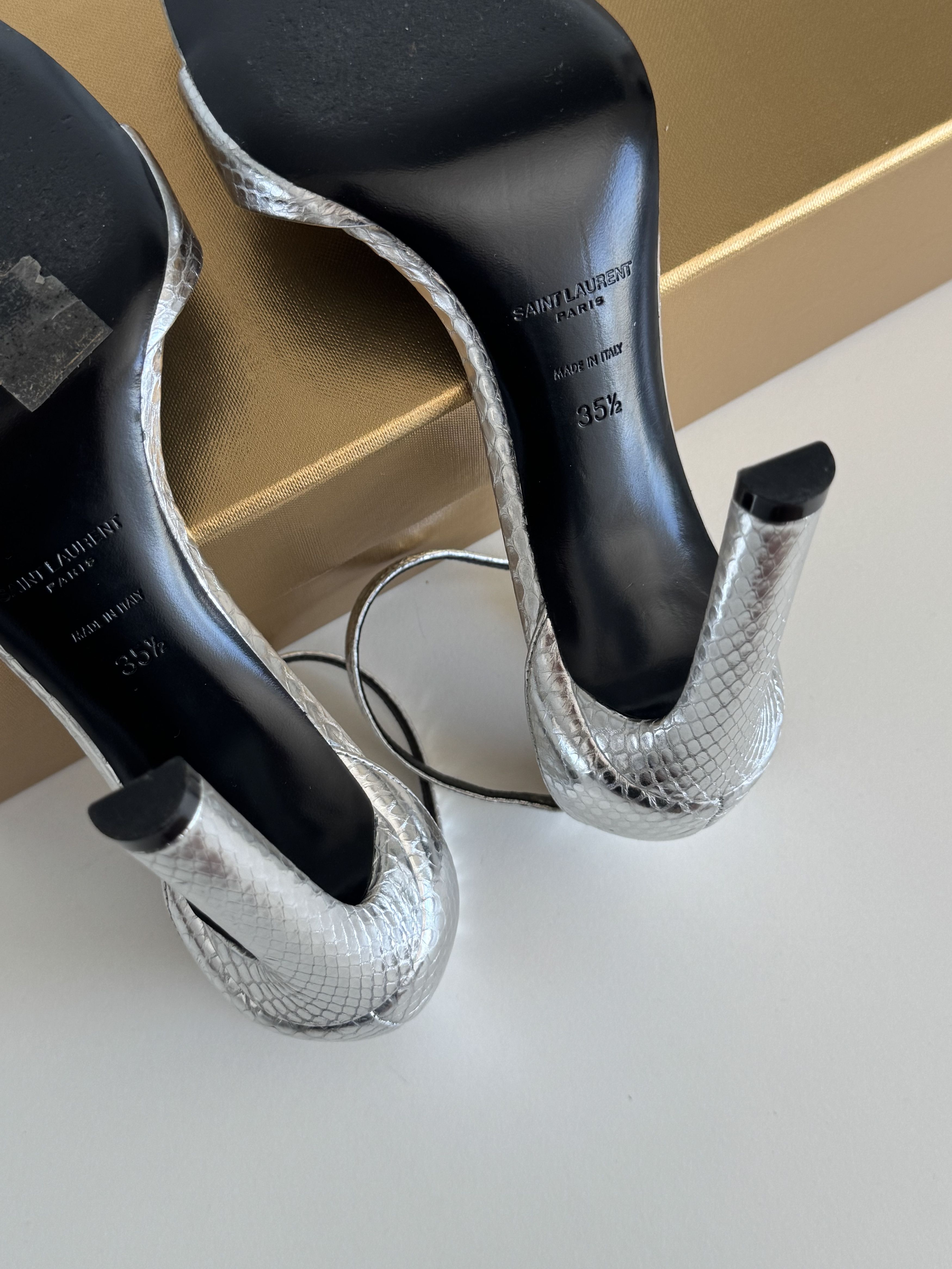 Saint Laurent Paris Saint Laurent Heels | Rare | Size 35,5 Size US 5.5 / IT 35.5 - 12 Thumbnail
