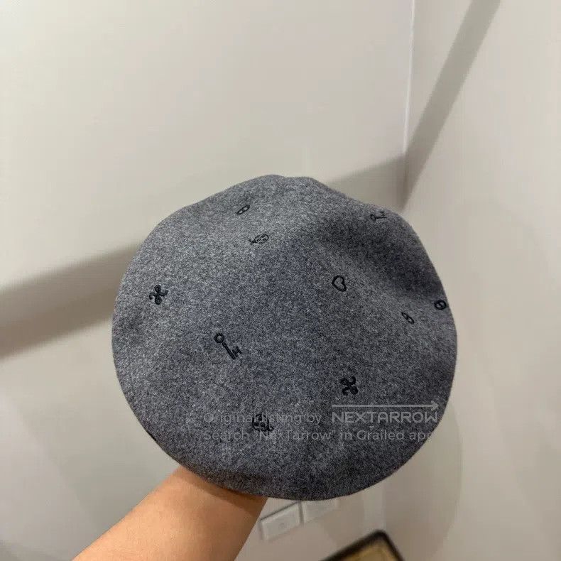 Hermes Hermes size 59 Cashmere goat fur beret Size ONE SIZE - 3 Thumbnail