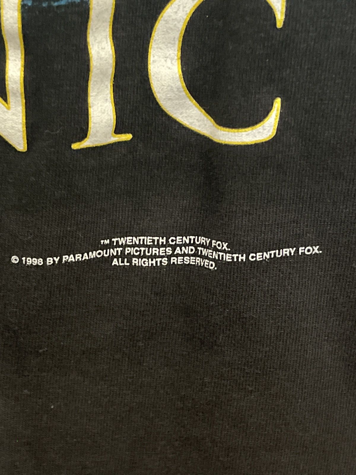 Vintage Vintage titanic t-shirt Size US L / EU 52-54 / 3 - 3 Thumbnail