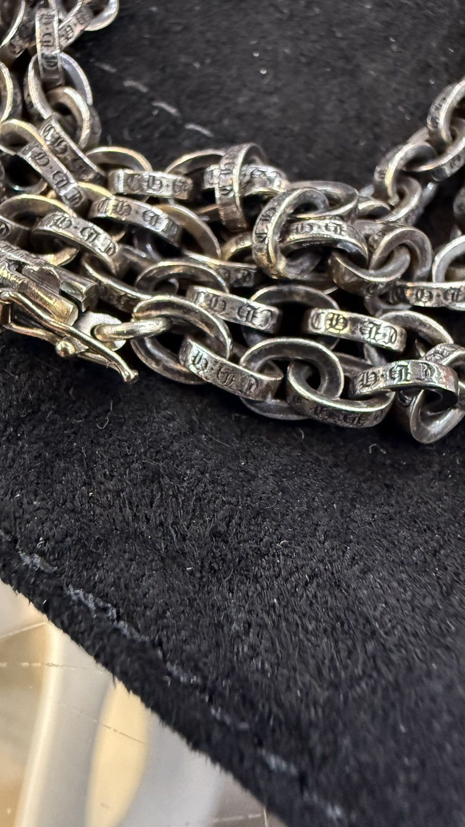 Chrome Hearts Chrome Heart Paper Chain Necklace Size ONE SIZE - 3 Thumbnail