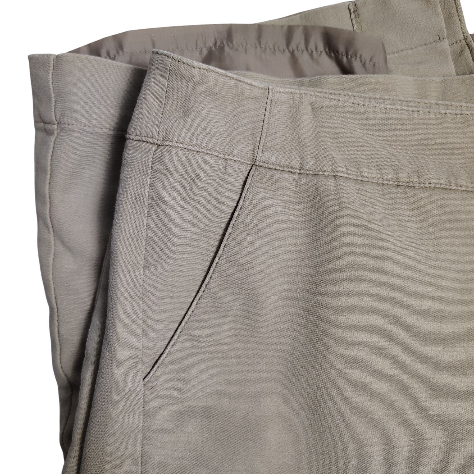 Merona Merona Womens 18 Stretch Khaki Cotton Polyester Lined Skirt Size 40" / US 18 - 6 Thumbnail