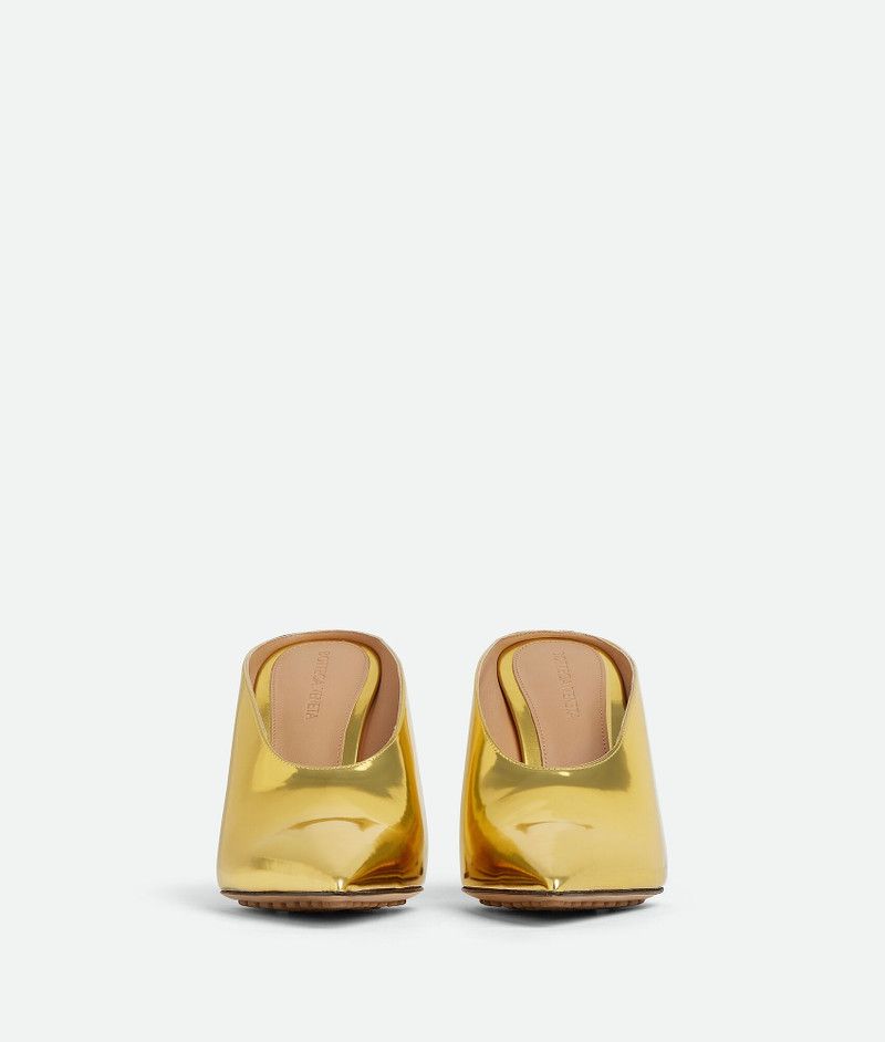 Bottega Veneta o1n1vont1225 Rocket Mule in Gold Size US 10 / IT 40 - 2 Thumbnail