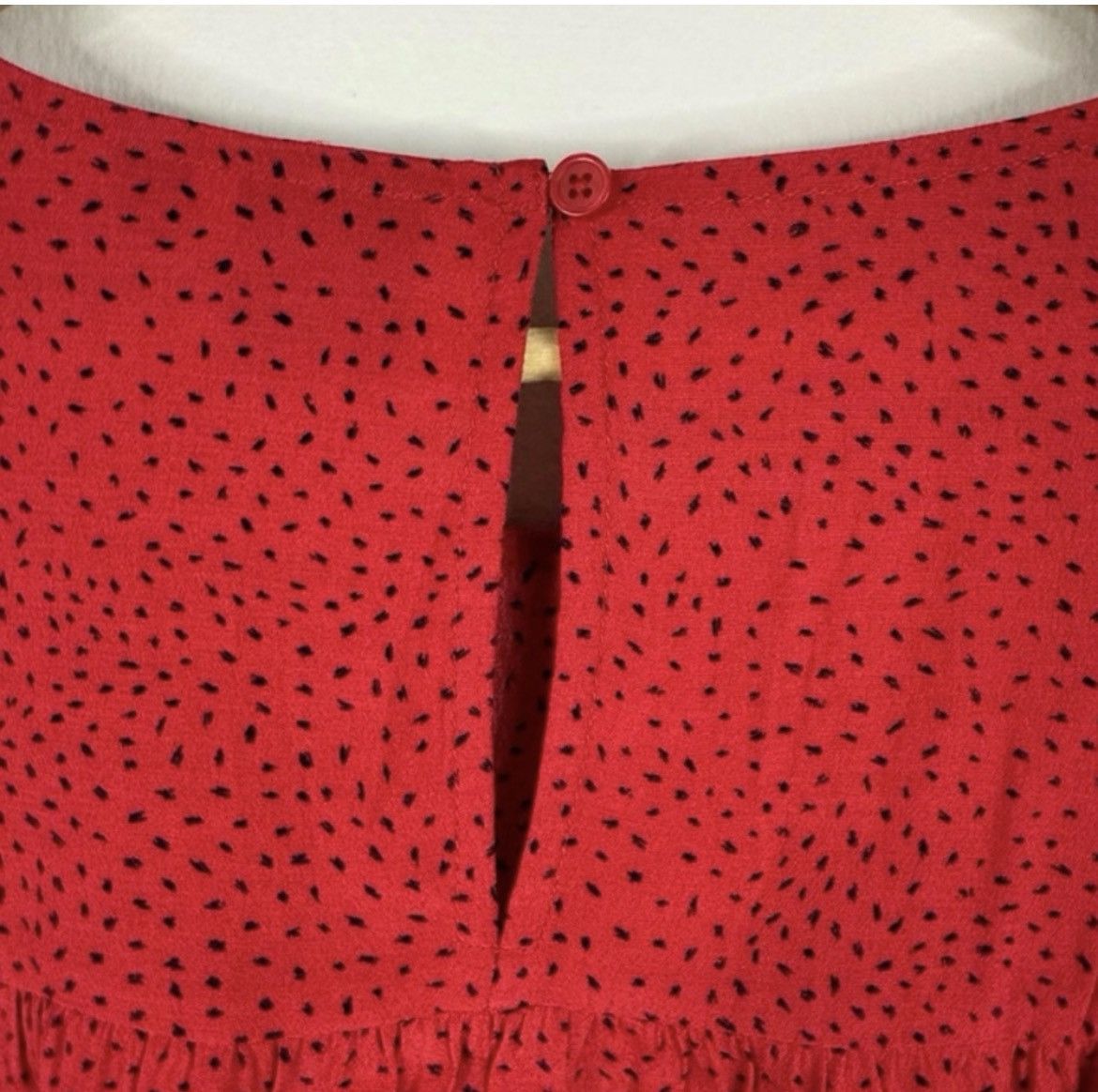 Gap GAP red and black printed twee workwear blouse Size Large Size L / US 10 / IT 46 - 5 Thumbnail