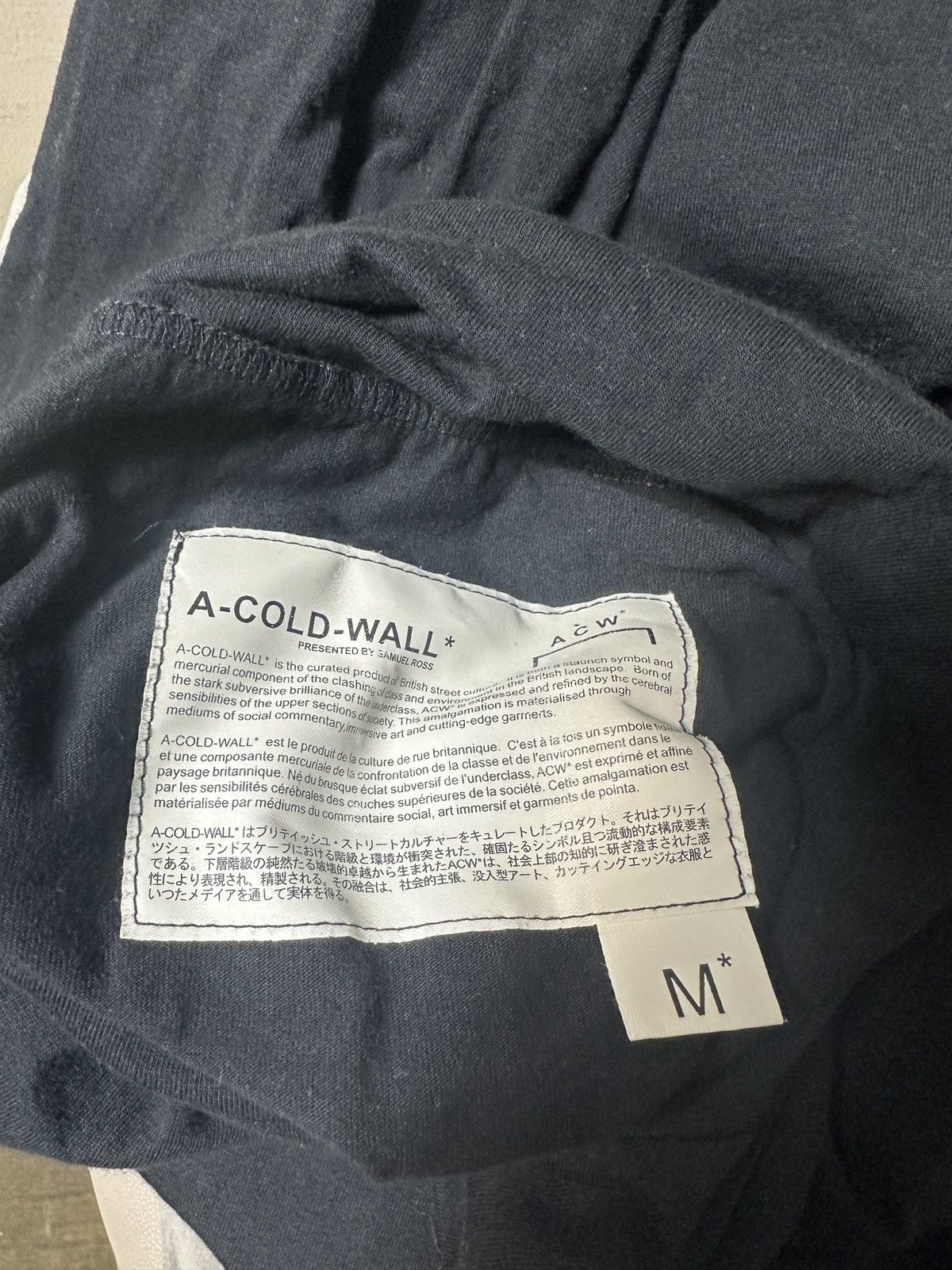 A-COLD-WALL* A Cold Wall Logo Priniting Long Sleeve Shirt Size US M / EU 48-50 / 2 - 8 Thumbnail