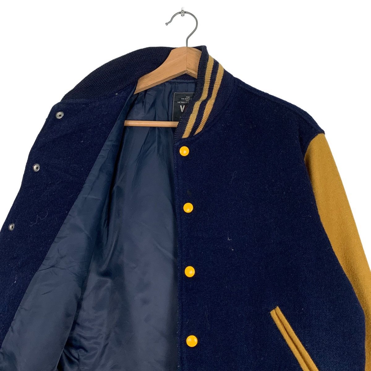 Japanese Brand VAN JAC Wool Varsity Jacket #0467-C21 Size US M / EU 48-50 / 2 - 10 Thumbnail