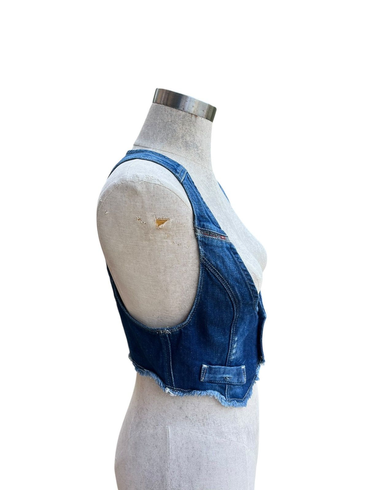 Diesel Denim vest Size XS / US 0-2 / IT 36-38 - 2 Thumbnail