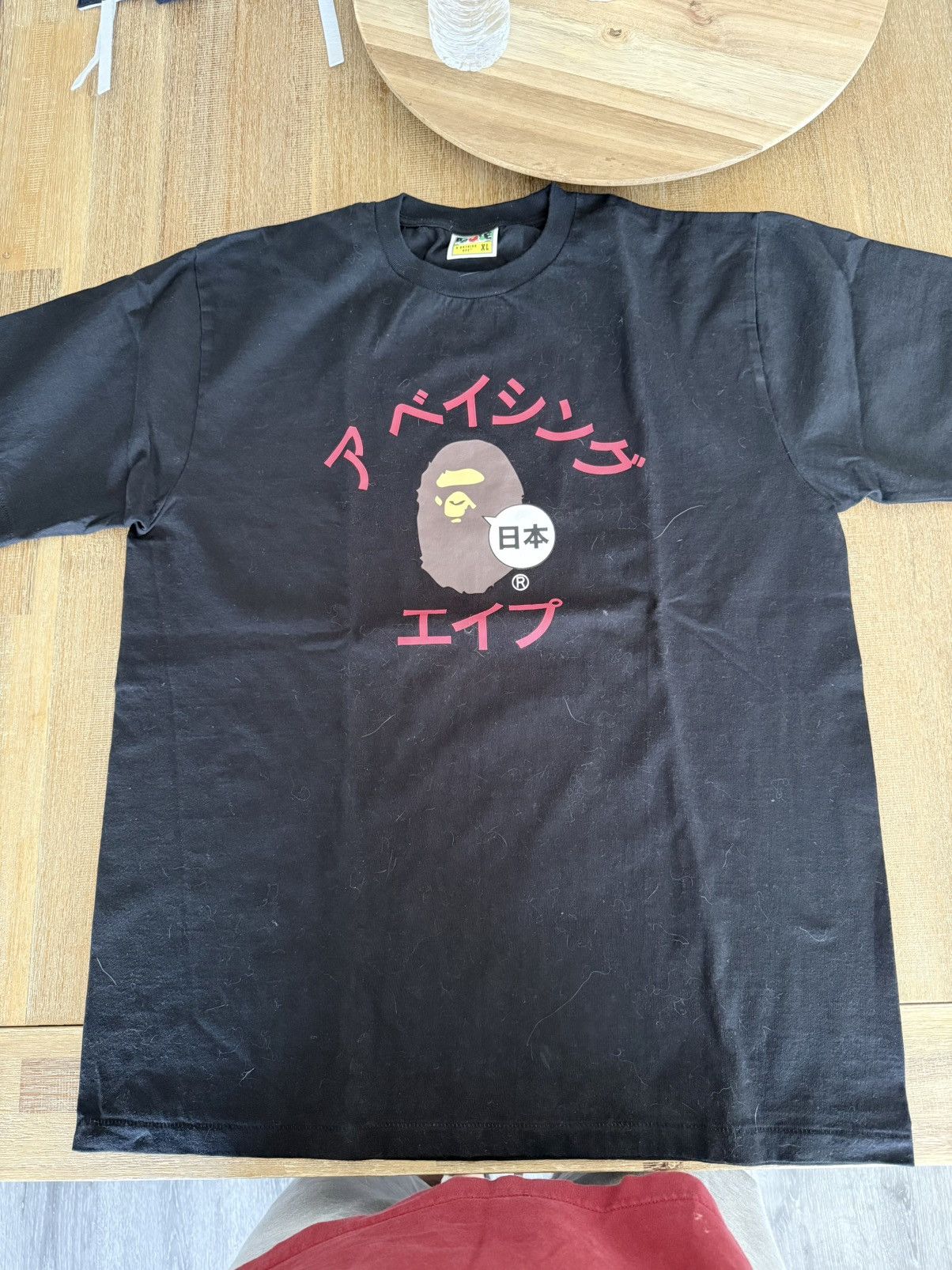 Bape A Bathing Ape T Shirt (Japan Exclusive) Size US XL / EU 56 / 4 - 1 Thumbnail