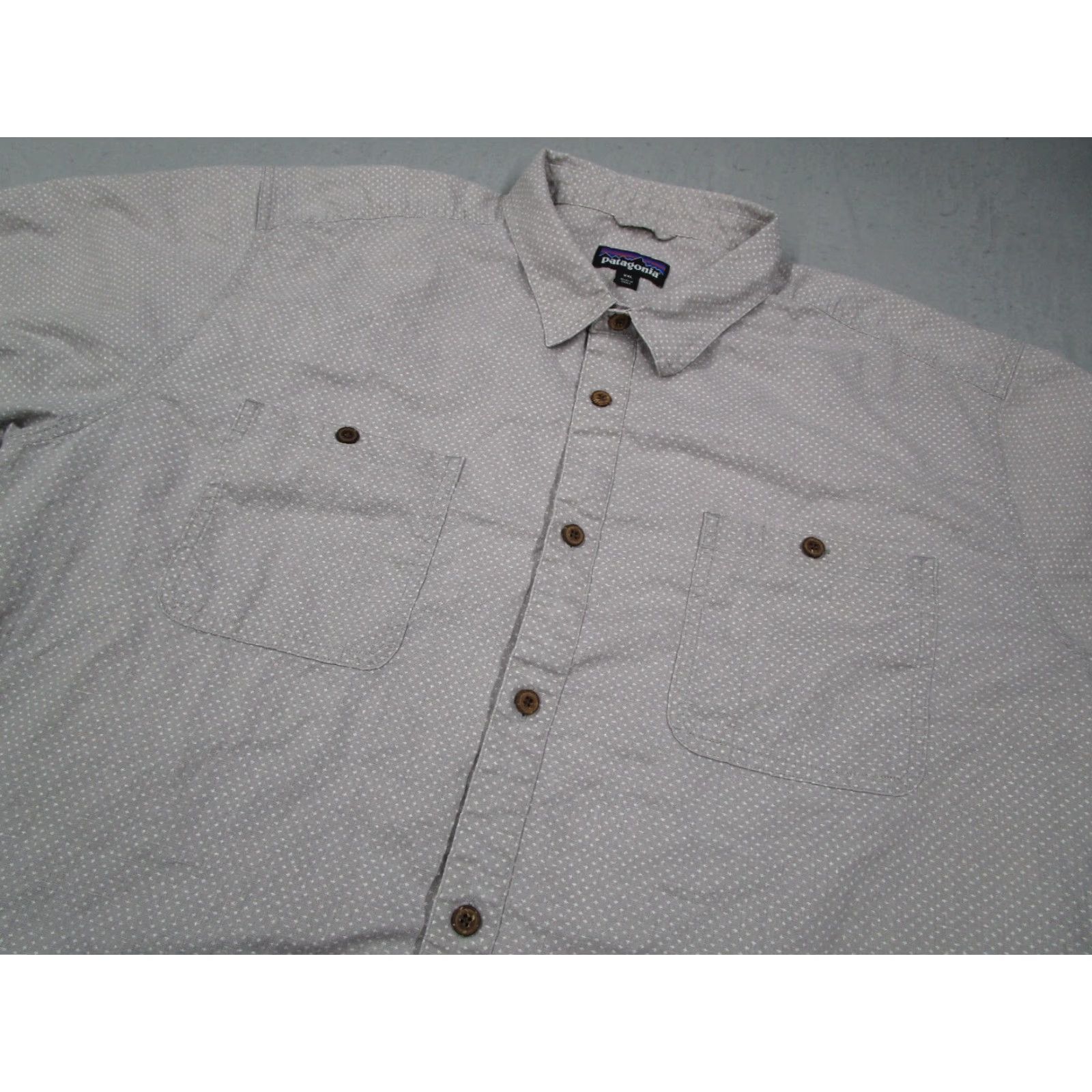 Patagonia Patagonia Shirt Mens 2XL Pink Back Step Button Up Organic Hemp Cotton Geometric Pattern Front Pockets Casual Workwear Mens Size US XXL / EU 58 / 5 - 2 Thumbnail
