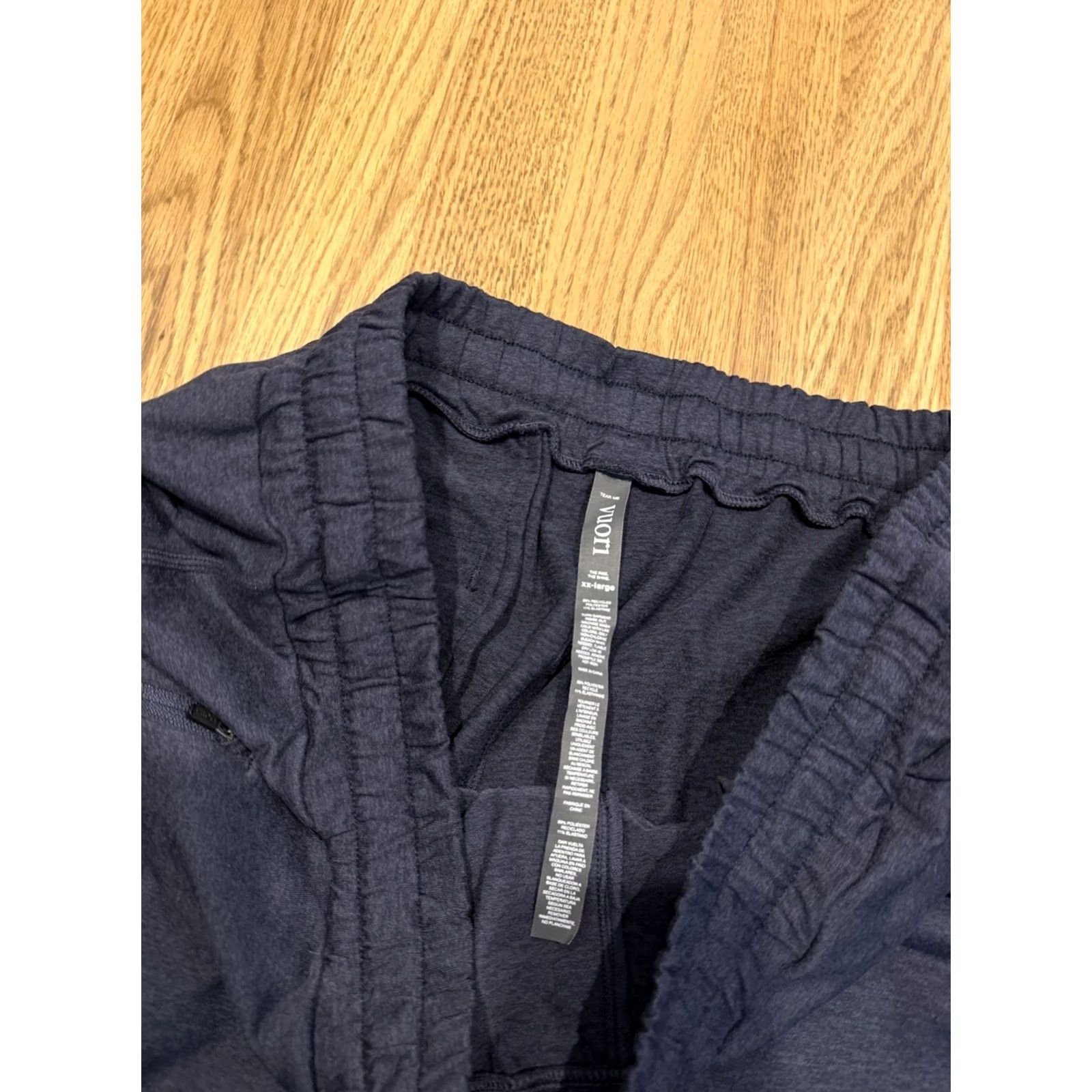 Vuori Vuori Ponto Performance Jogger Pants Men’s XXL 2XL Heather Navy Blue Dreamknit Size US 31 - 4 Thumbnail