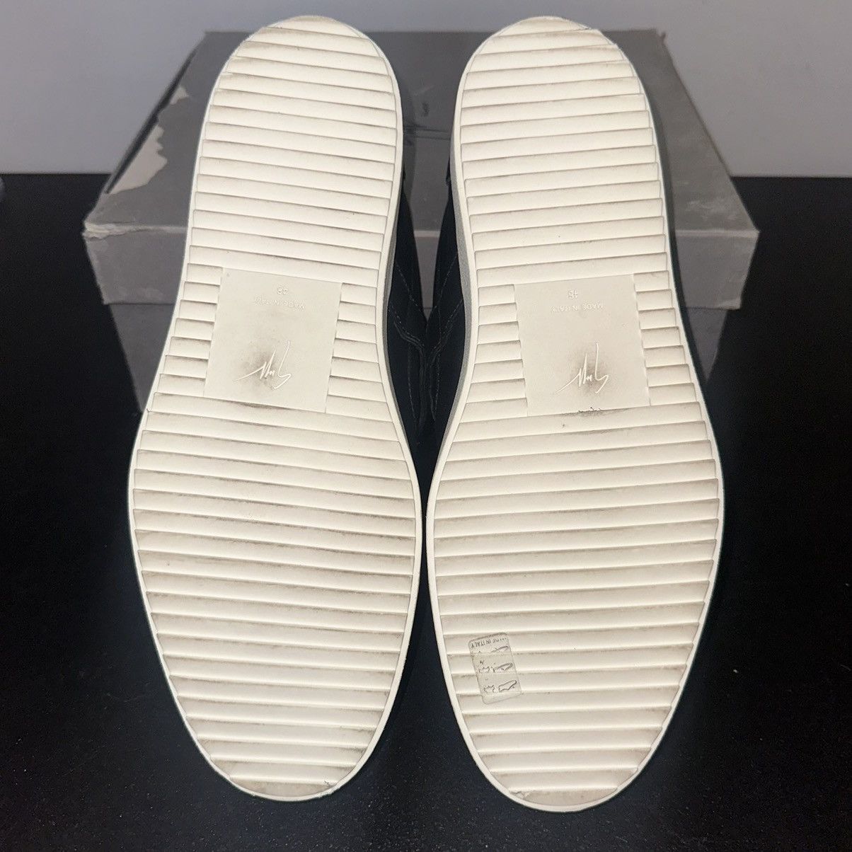 Giuseppe Zanotti Giuseppe Zanotti Men's Black Gold Double-Zip Sneakers Size US 15 / EU 48 - 5 Thumbnail