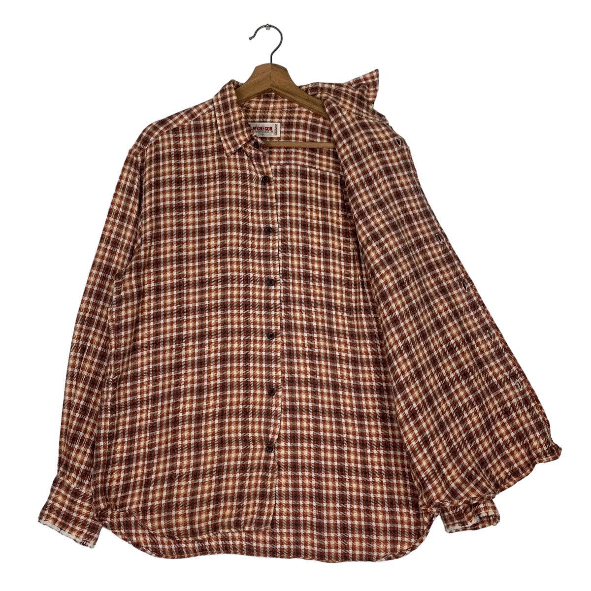 McGregor Mcgregor Sportswear Tartan Checked Plaid Flannel #0931-C41 Size US L / EU 52-54 / 3 - 9 Thumbnail