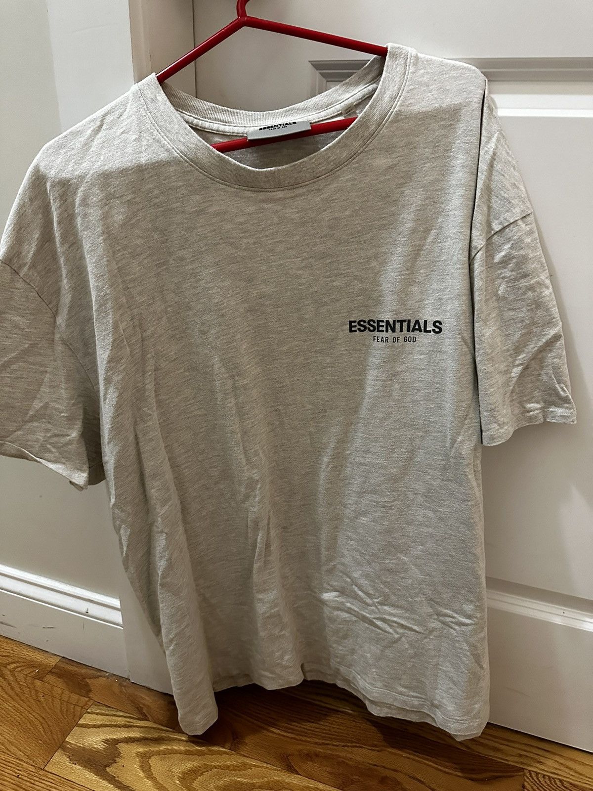 Fear of God FEAR OF GOD ESSENTIALS DARK OATMEAL T SHIRT S/S