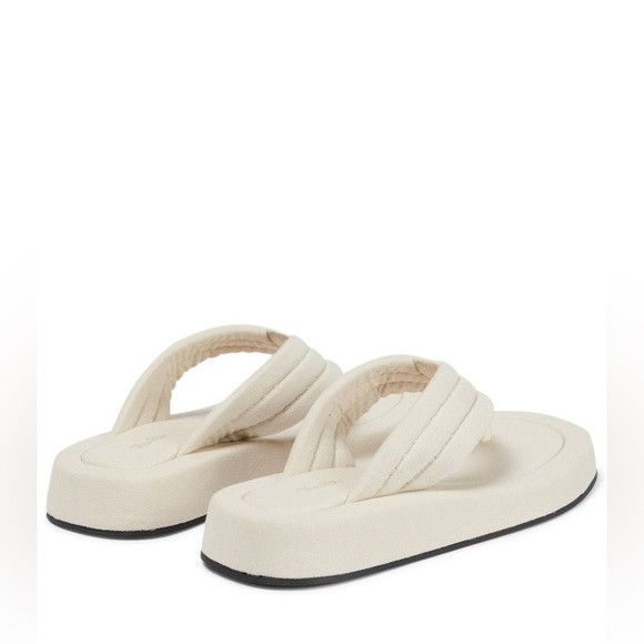 The Row NEW SSENSE THE ROW - Ginza sandals 37 ivory made in Italy Size US 7 / IT 37 - 10 Thumbnail