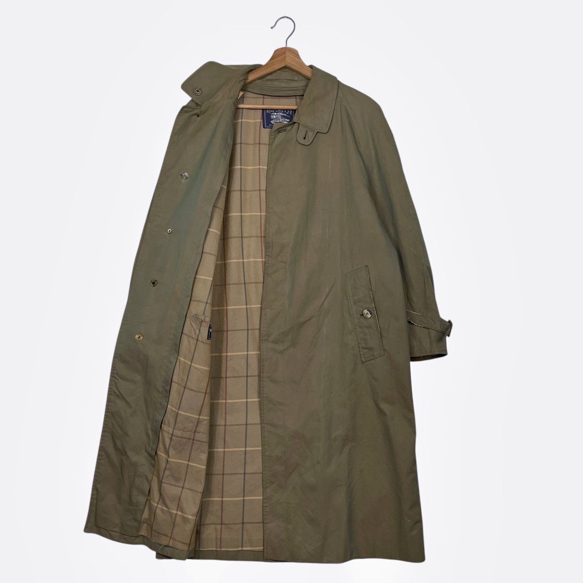 Burberry Vintage Burberrys Nova Check Trenchcoat Size US M / EU 48-50 / 2 - 1 Thumbnail