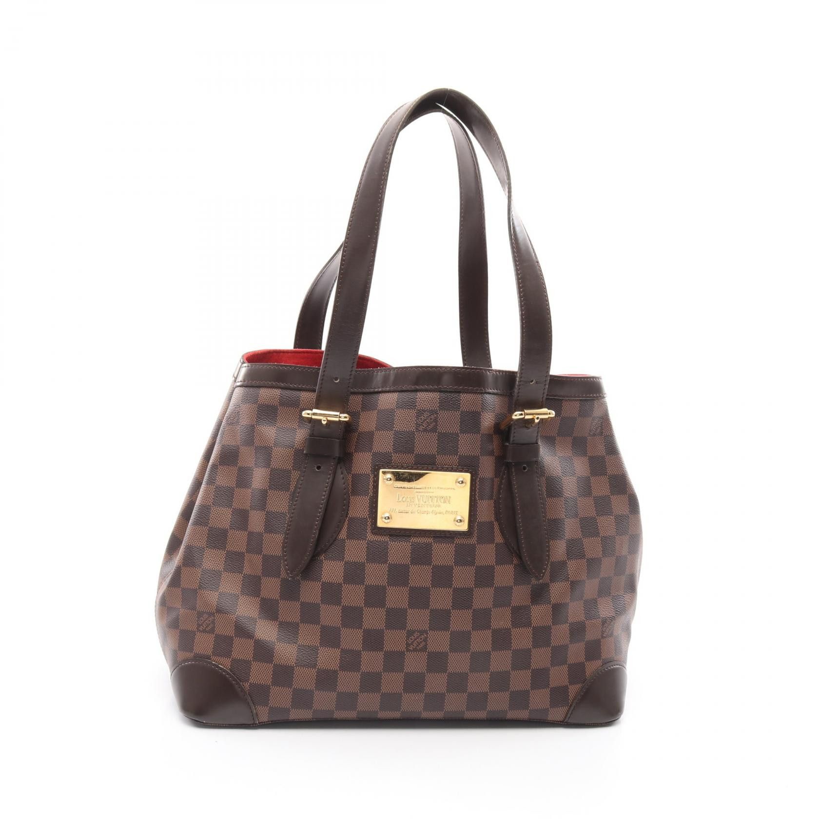 Louis Vuitton Louis Vuitton Hampstead Mm Damier Ebene Tote Bag Canvas Tote Bag N51204 in Brown, Women's
