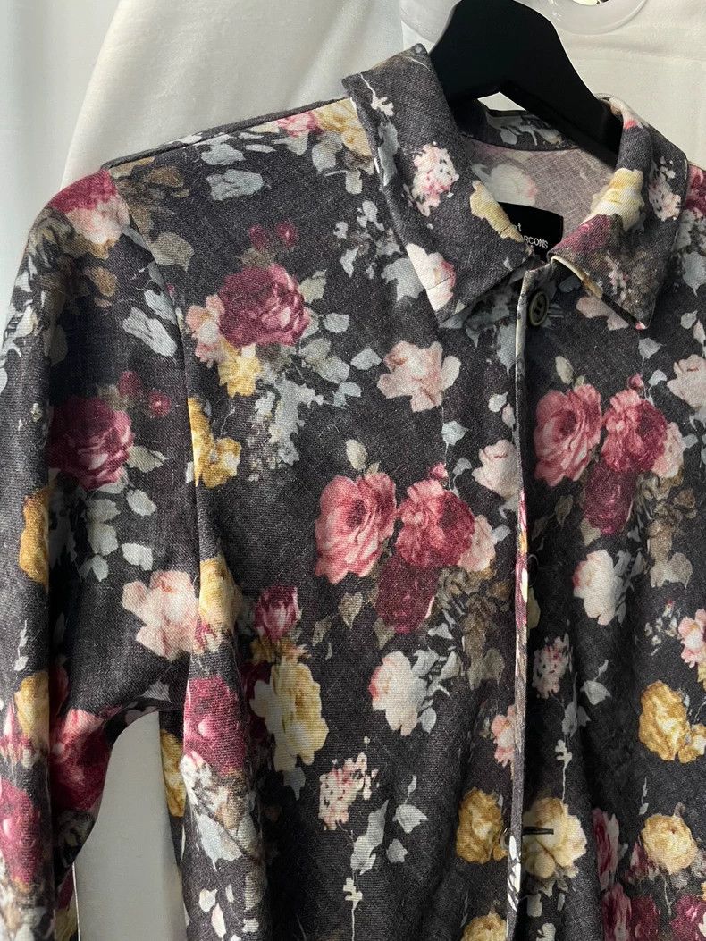 Comme des Garcons Comme des Garçons Polyester floral long-sleeve shirt Size ONE SIZE - 2 Thumbnail