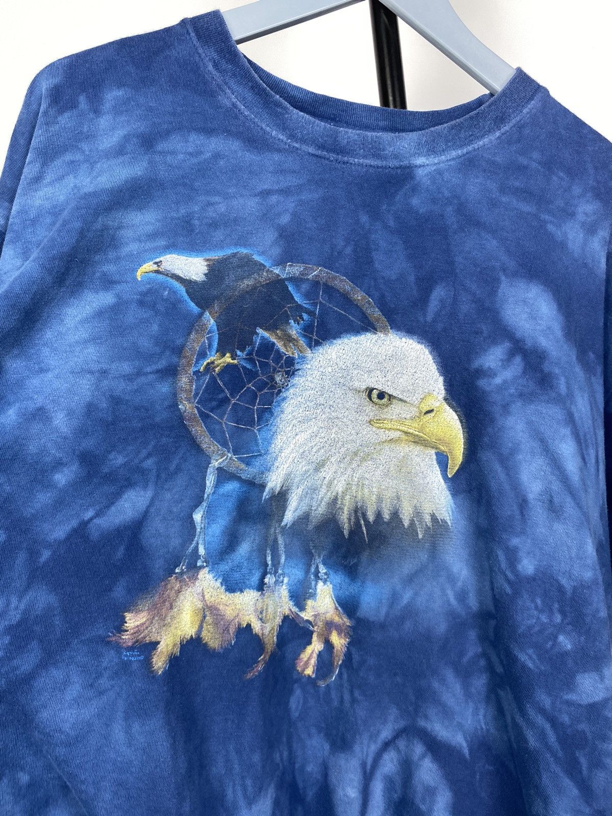 Band Tees × Vintage Vintage T-Shirt Eagle Made in USA Big American Bald Eagle Size US L / EU 52-54 / 3 - 4 Thumbnail