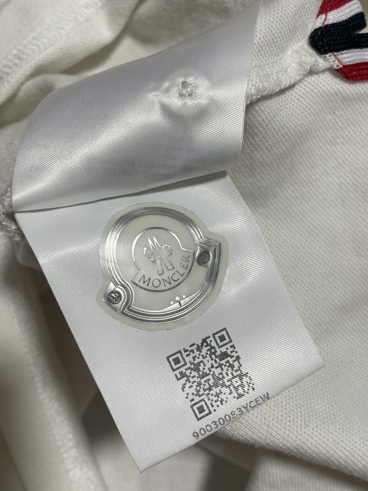 Moncler Vintage regby polo moncler kids long sleeve Size US XXS / EU 40 - 18 Thumbnail