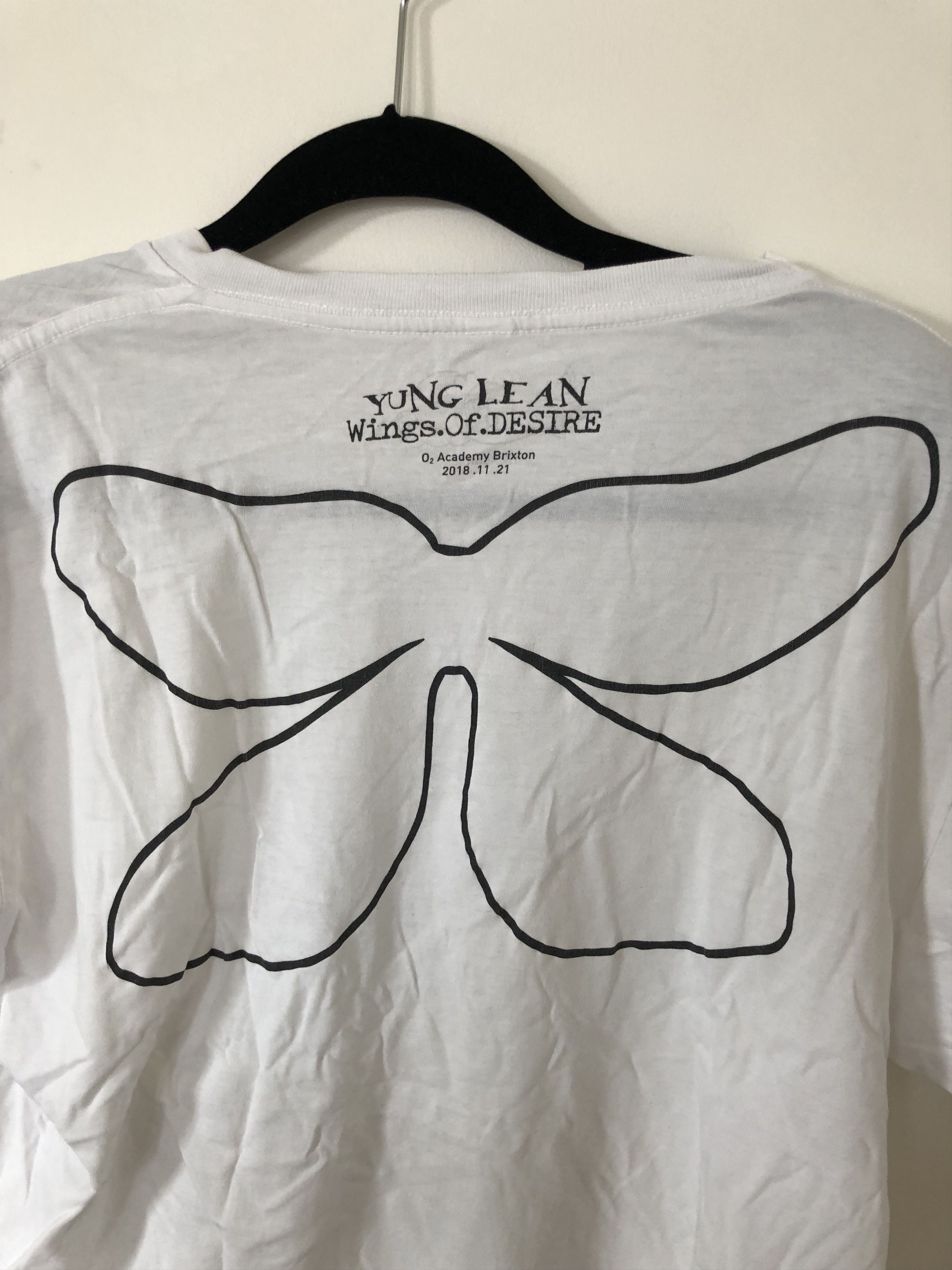Yung Lean RARE Yung Lean SBE Wings of Desire Tour Shirt Size US XL / EU 56 / 4 - 2 Thumbnail
