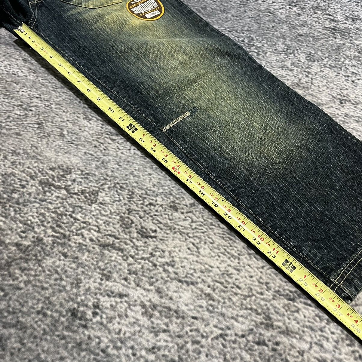 Southpole VINTAGE Y2K SOUTHPOLE GRUNGE SKATER BAGGY WIDE LEG JEANS Size US 28 / EU 44 - 14 Thumbnail