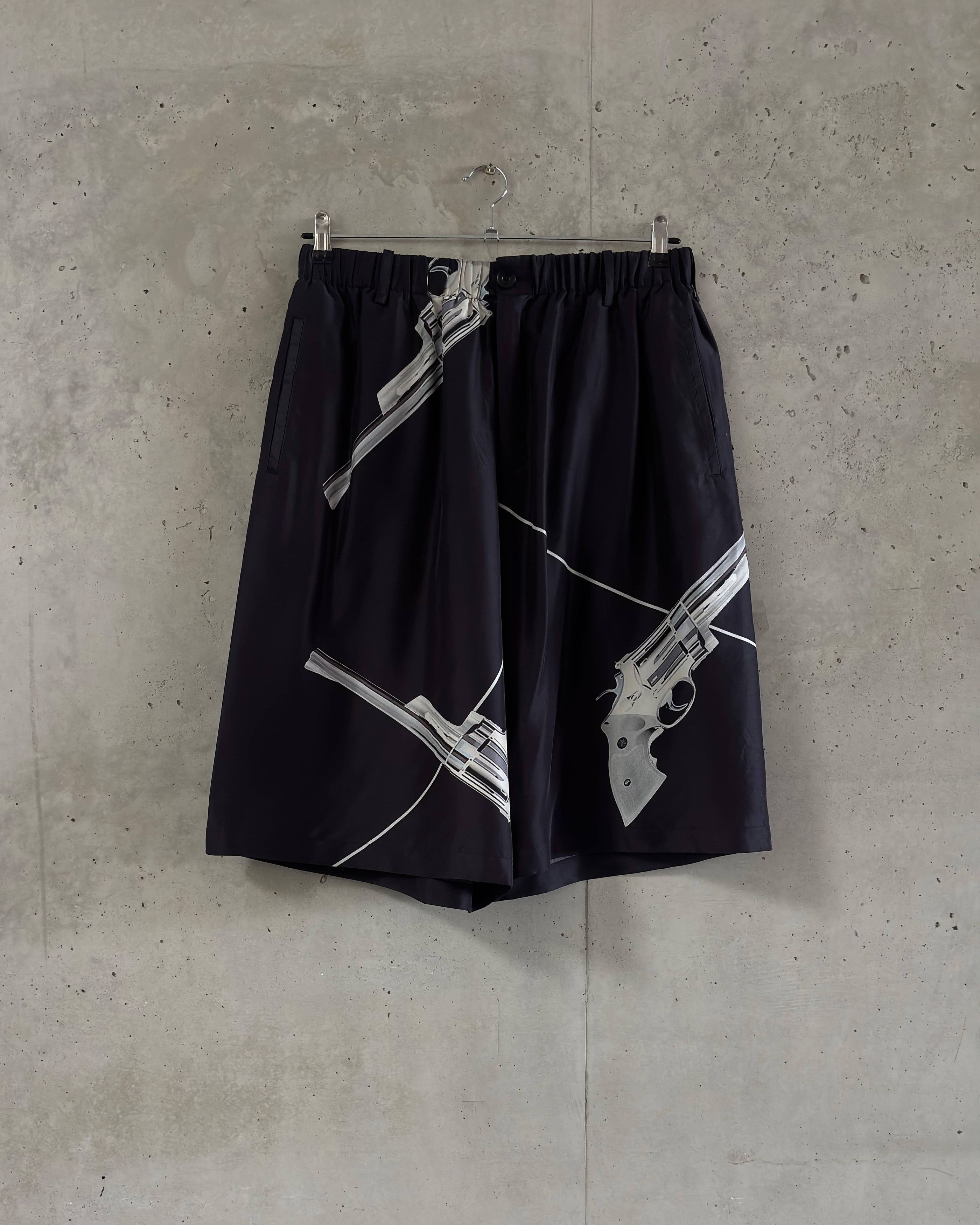 Yohji Yamamoto Yohji Yamamoto Silk Shorts Size US 32 / EU 48 - 1 Thumbnail