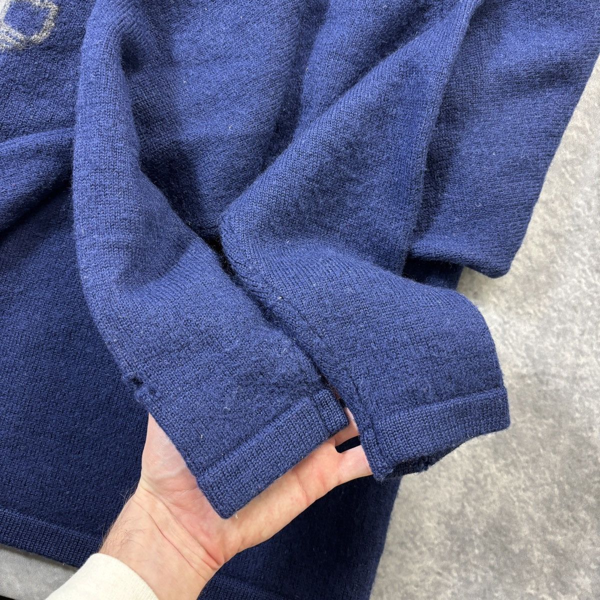 Timberland × Vintage 1990s Vintage Timberland Performance Wool Sweater Pullover M Size US M / EU 48-50 / 2 - 7 Thumbnail