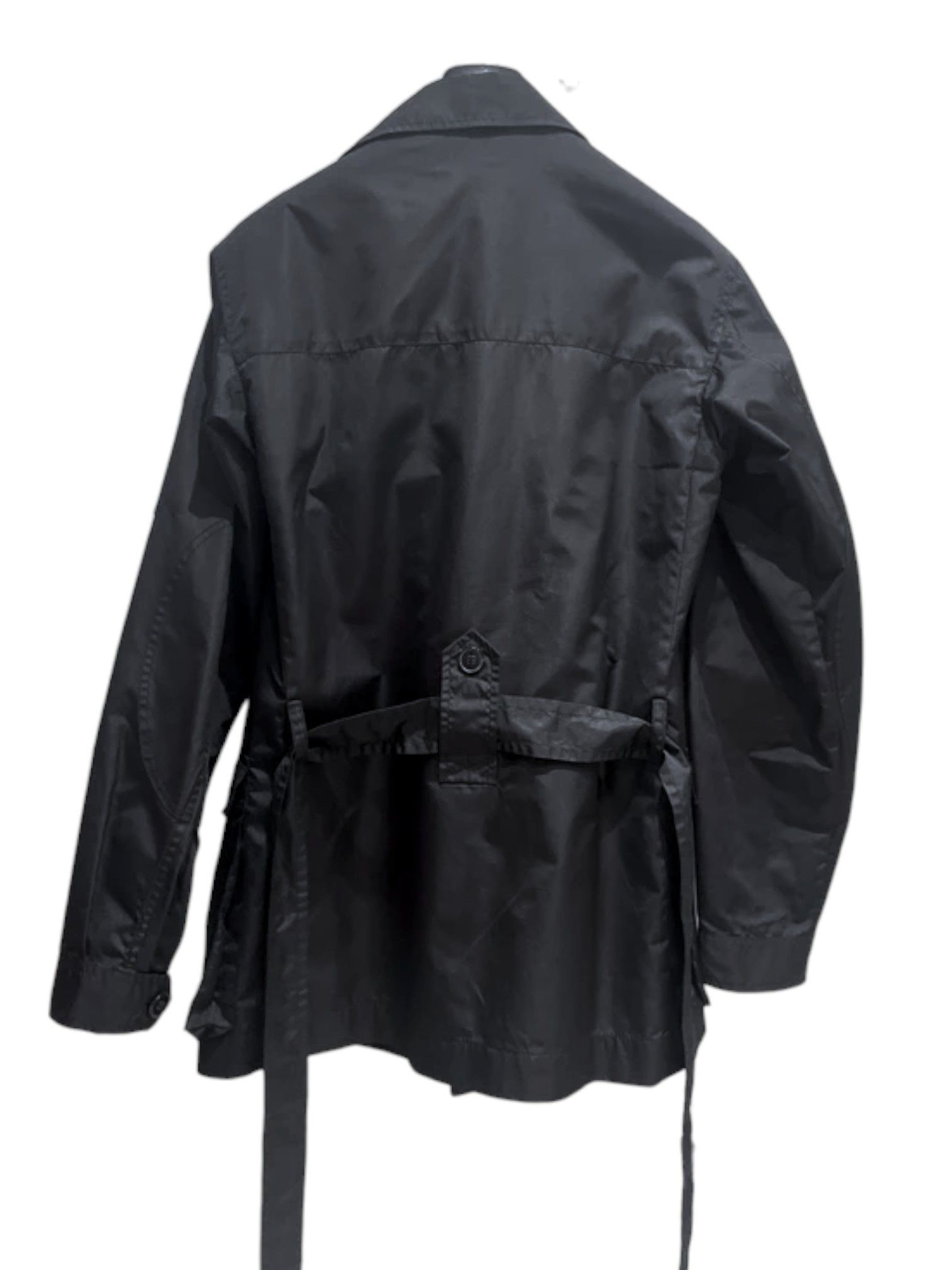 Yves Saint Laurent Yves Saint Laurent Rive Gauche Black Field Jacket, early 00s Size US L / EU 52-54 / 3 - 2 Thumbnail