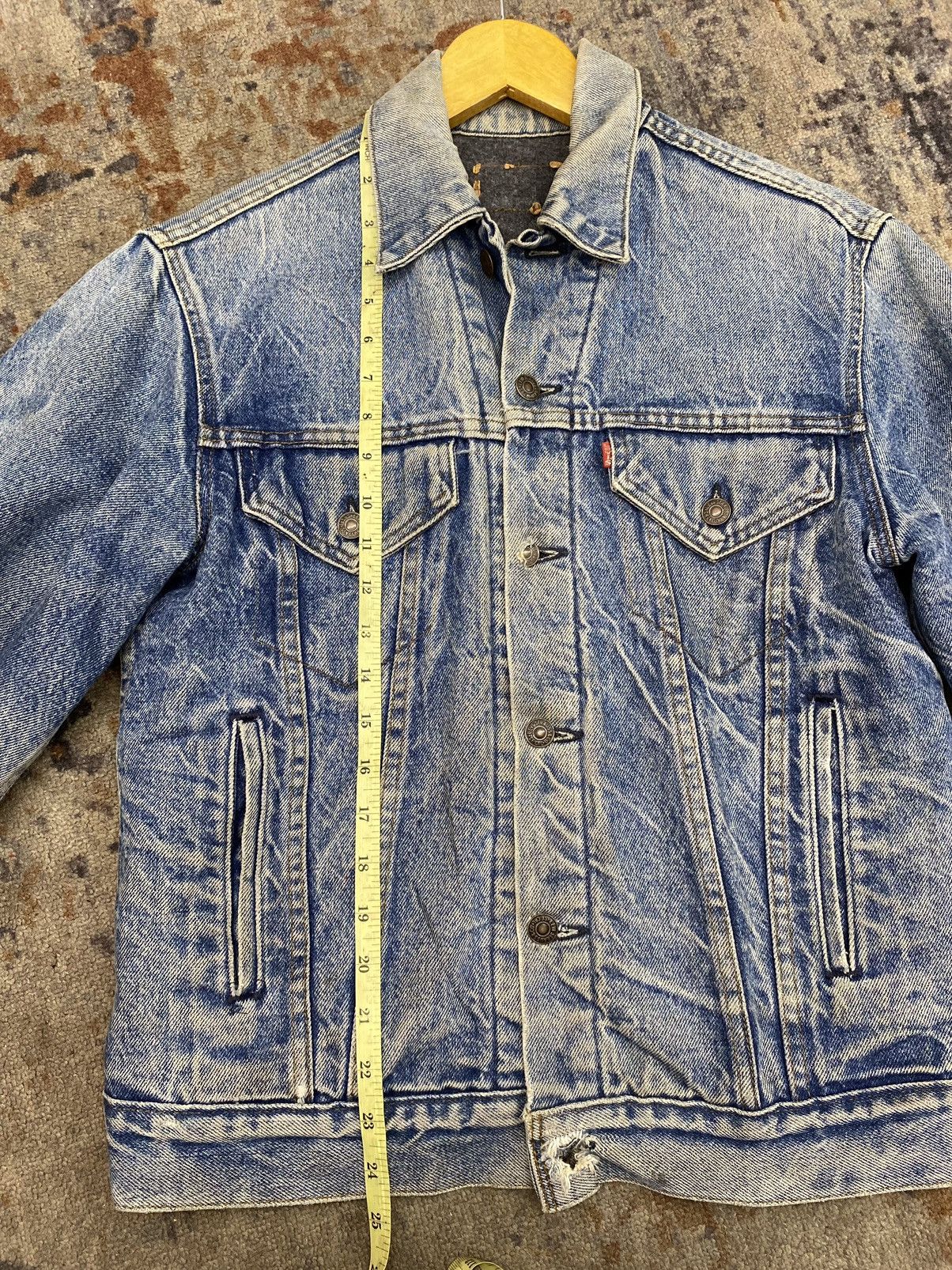 Levi's Vintage Clothing 70s 80s levis blanket jacket distressed M Size US M / EU 48-50 / 2 - 10 Thumbnail