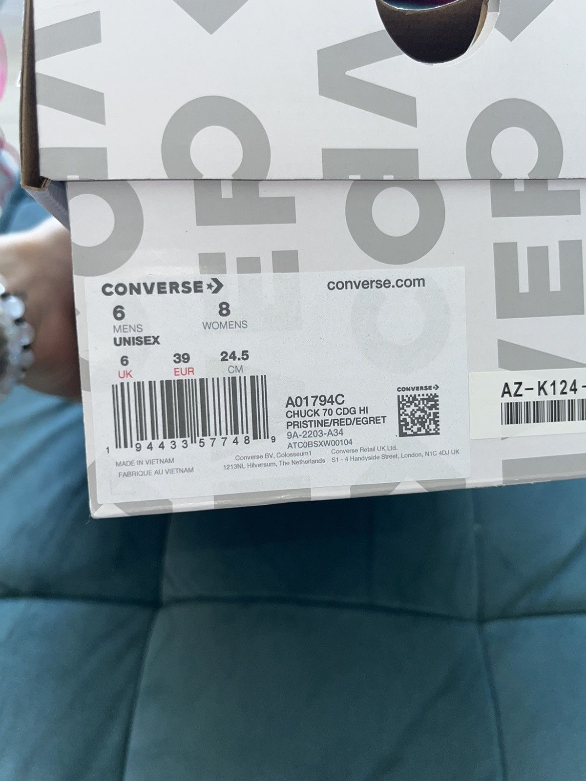 CDG by Comme des Garcons × Comme des Garcons × Converse Comme des garçon&converse Size US 6 / EU 39 - 11 Thumbnail