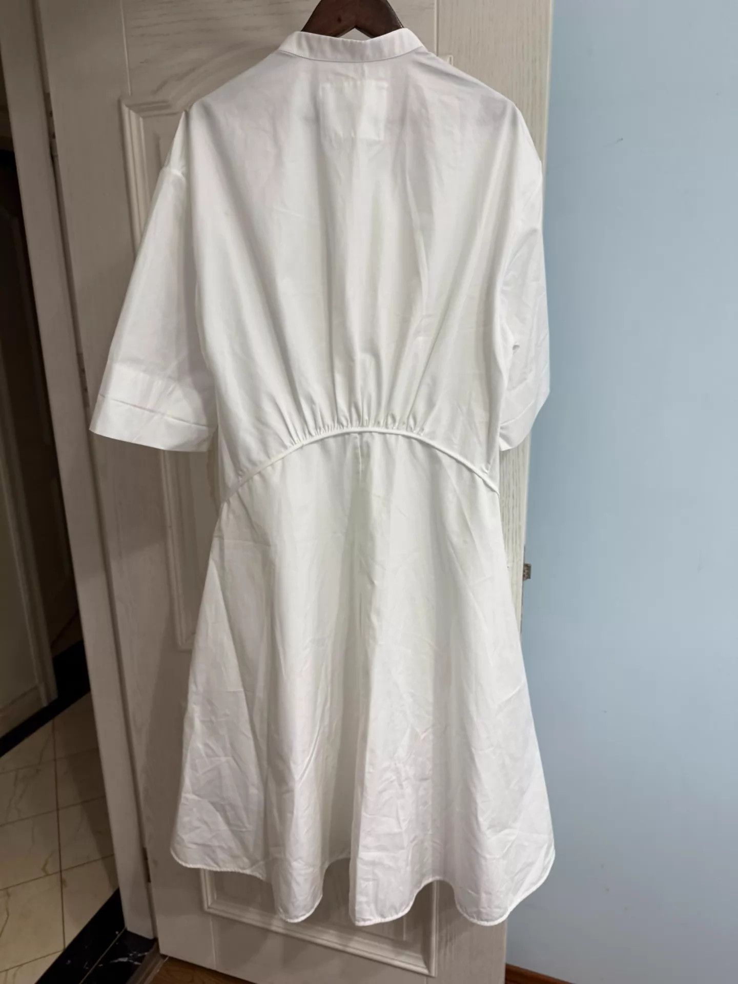 Jil Sander Jil Sander shirtdress 95% new like new authentic Size XS / US 0-2 / IT 36-38 - 4 Thumbnail