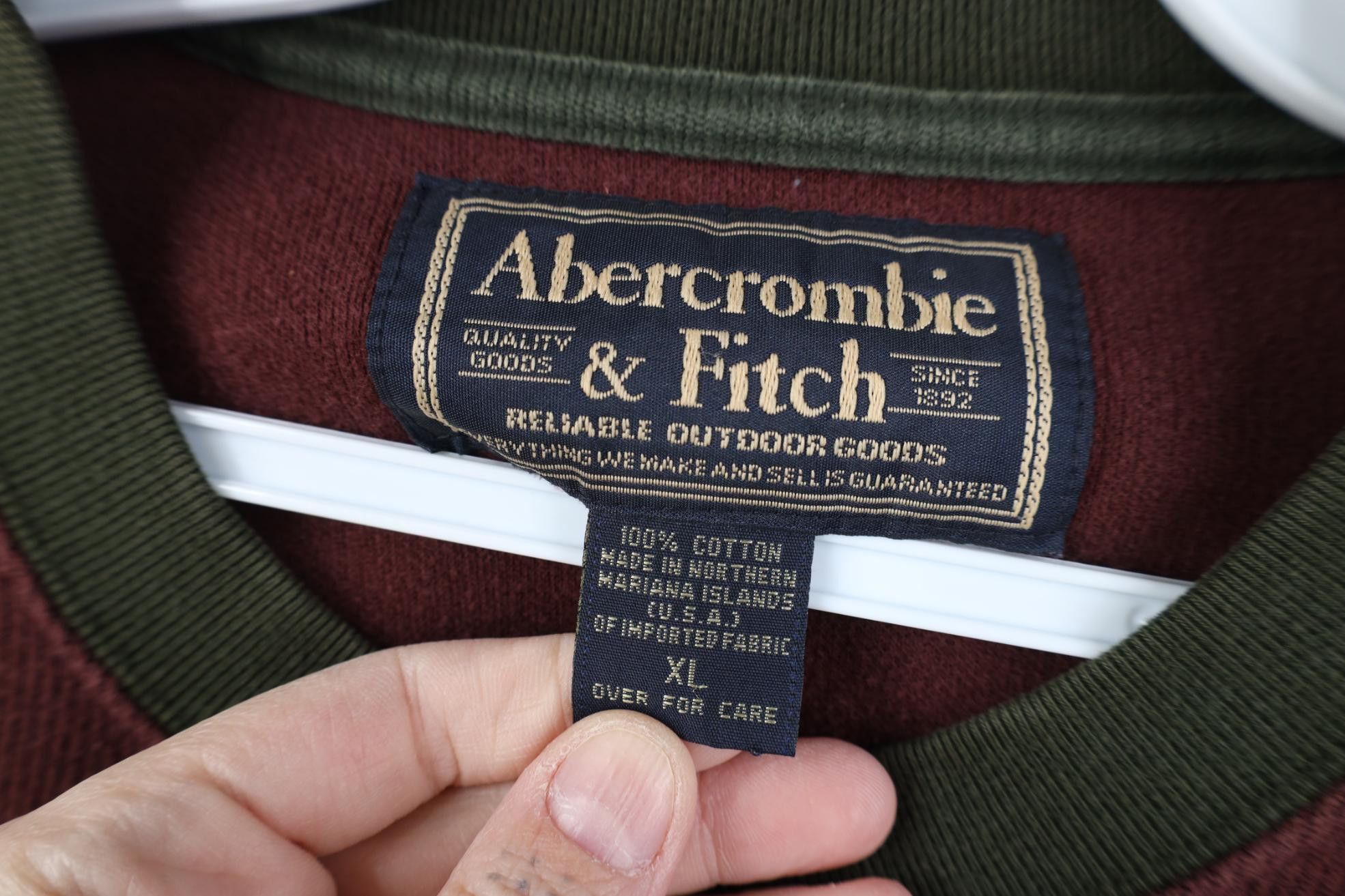 Abercrombie & Fitch Vintage 90s Abercrombie & Fitch Knit Long Sleeve T-Shirt USA Size US XL / EU 56 / 4 - 7 Thumbnail
