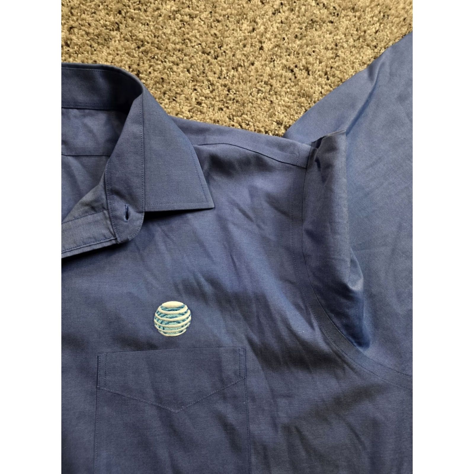 Brooks Brothers Brooks Brothers Shirt Mens 17.5-33 Blue Button Up Long Sleeve Size US XXL / EU 58 / 5 - 4 Thumbnail