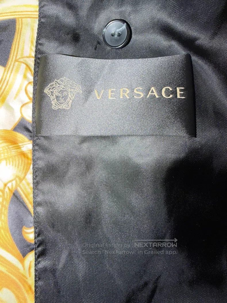 Versace Versace Baroque gold arabesque jacket Size US XL / EU 56 / 4 - 5 Thumbnail