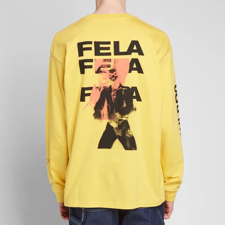 Carhartt carhartt wip x fela kuti long sleeve yellow Size US XS / EU 42 / 0 - 1 Thumbnail