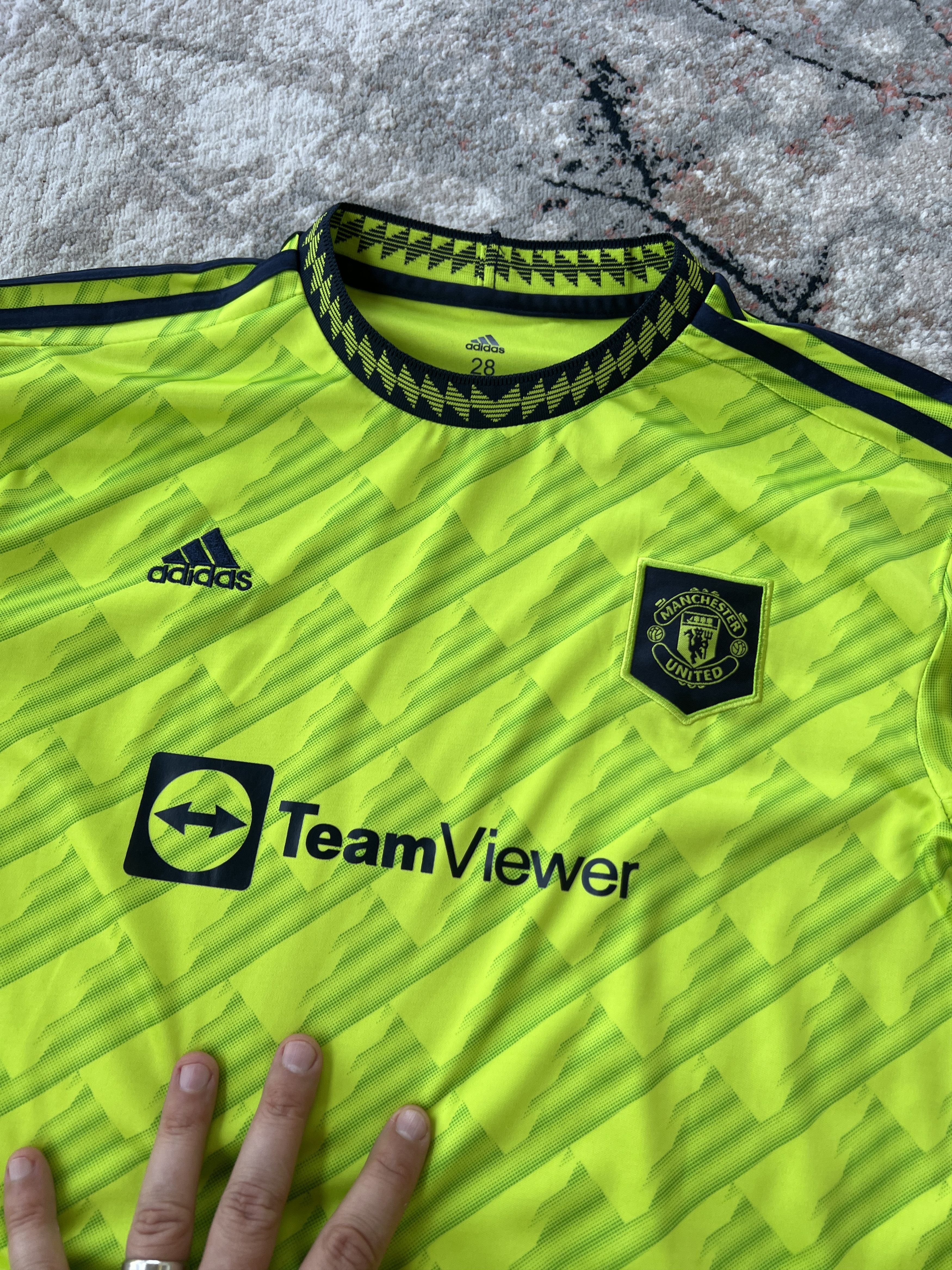 Adidas Adidas Manchester United Ronaldo 7 Jersey Size 4XL / US 24-26 - 2 Thumbnail