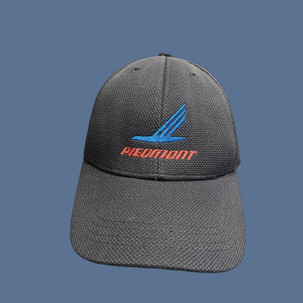 Vintage WearGuard Piedmont Strapback Hat Gray One Size Adjustable Mens Baseball Cap Outdoor Outdoor Size ONE SIZE - 1 Thumbnail