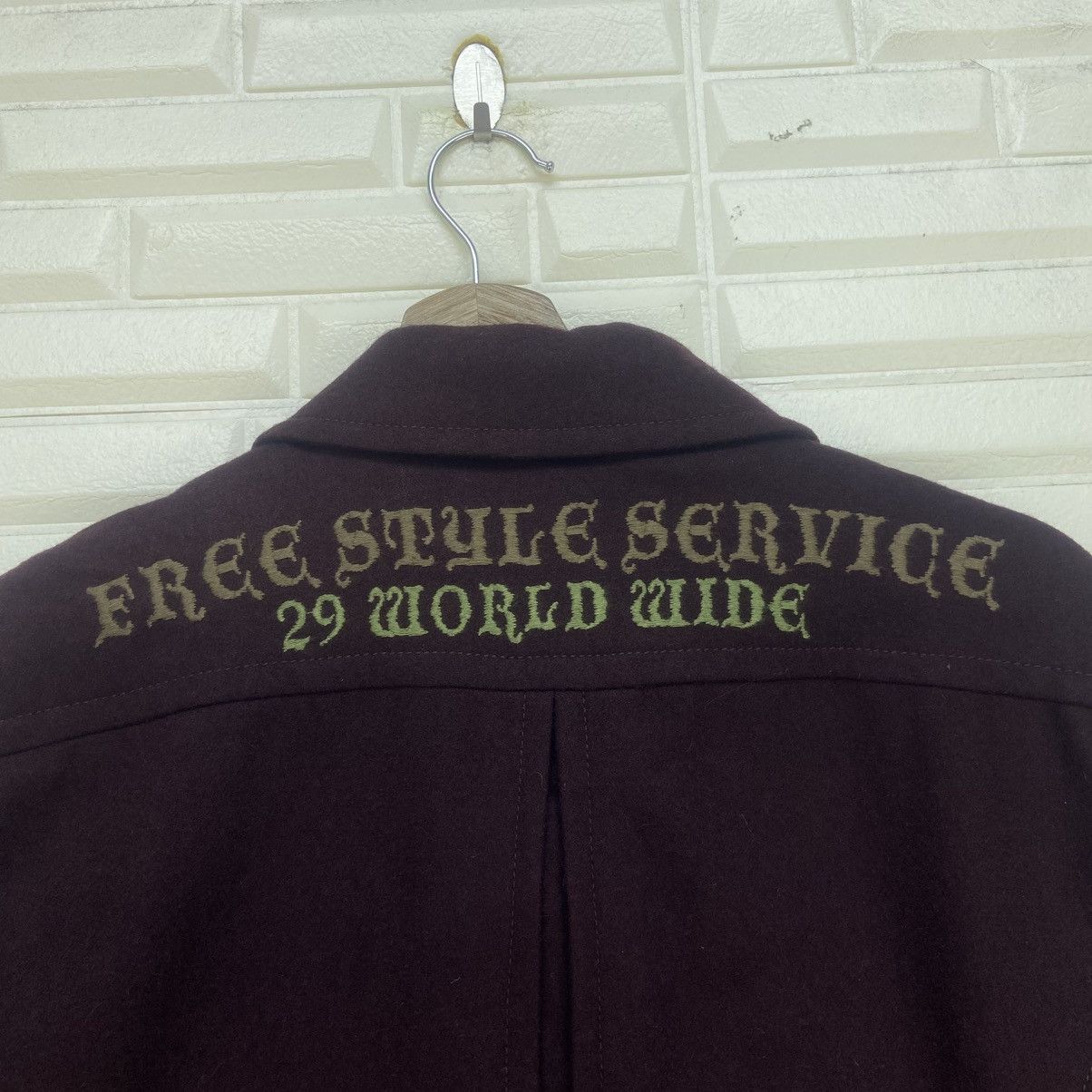 Japanese Brand Vtg 291295 Homme Private Troop Military Style Wool Jacket Size US S / EU 44-46 / 1 - 13 Thumbnail