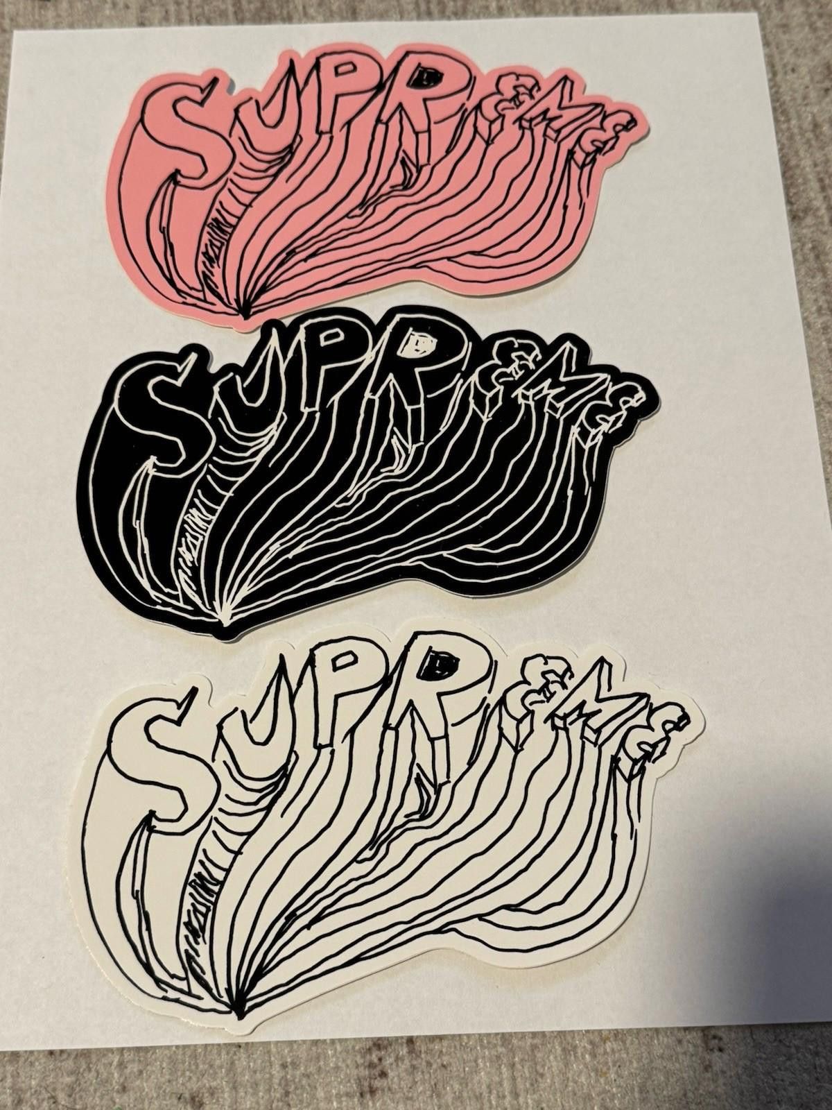 Supreme Supreme Daniel Johnston Sticker Script SS15 Size ONE SIZE - 1 Thumbnail