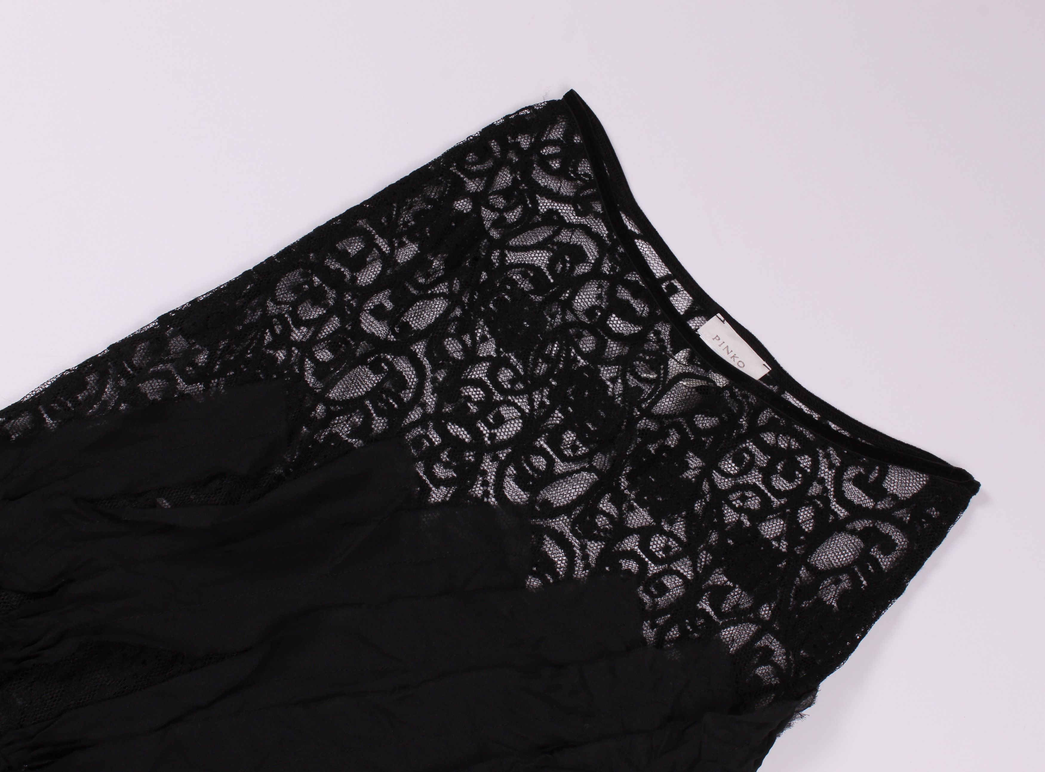 Pinko Vintage Rare PINKO Goth Grunge Sexy Skirt Size 26" / US 2 / IT 38 - 5 Thumbnail