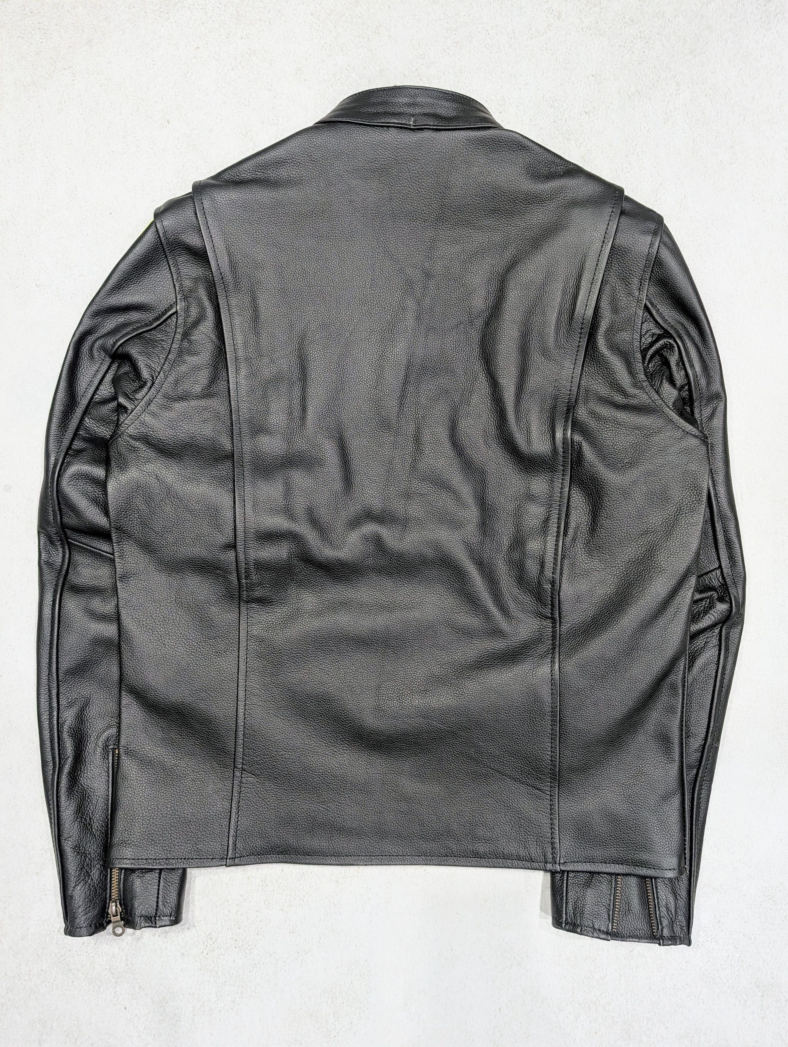 Harley Davidson 💥 Harley Davidson 💥 RARE Leather Jacket Racing Biker Size US XL / EU 56 / 4 - 4 Thumbnail