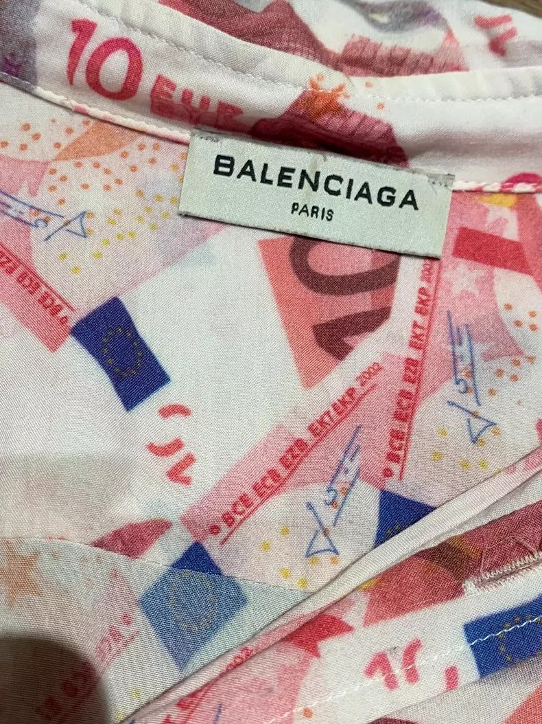 Balenciaga Balenciaga size 34 Euro short-sleeved shirt 2504-Nextarrow Size US M / EU 48-50 / 2 - 3 Thumbnail