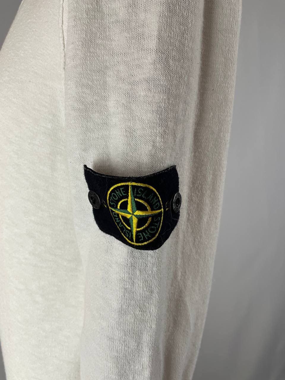Stone Island Stone Island Sweater V Neck White Size US M / EU 48-50 / 2 - 6 Thumbnail