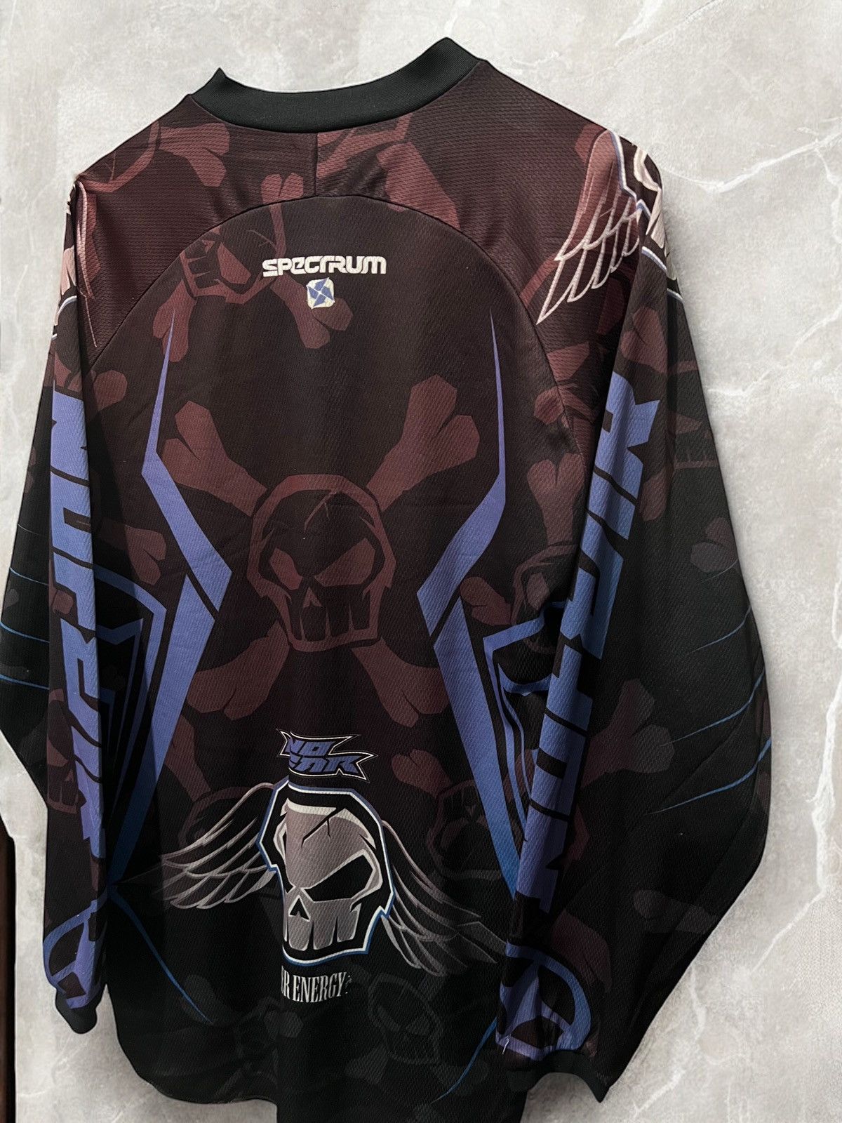 No Fear × Vintage NO FEAR Racing Jersey Long Sleeve SWEATSHIRT moto hockey y2k Size US M / EU 48-50 / 2 - 6 Thumbnail